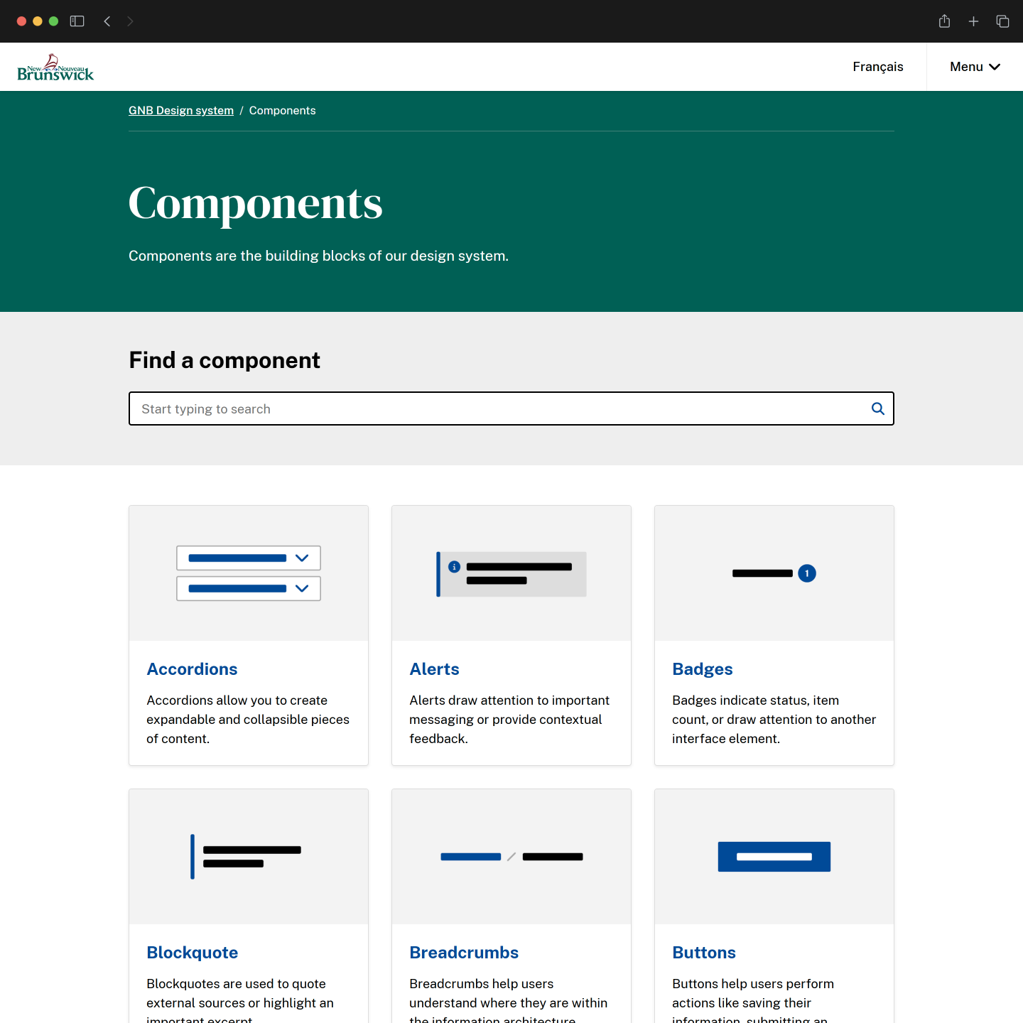 GNB Design System Components