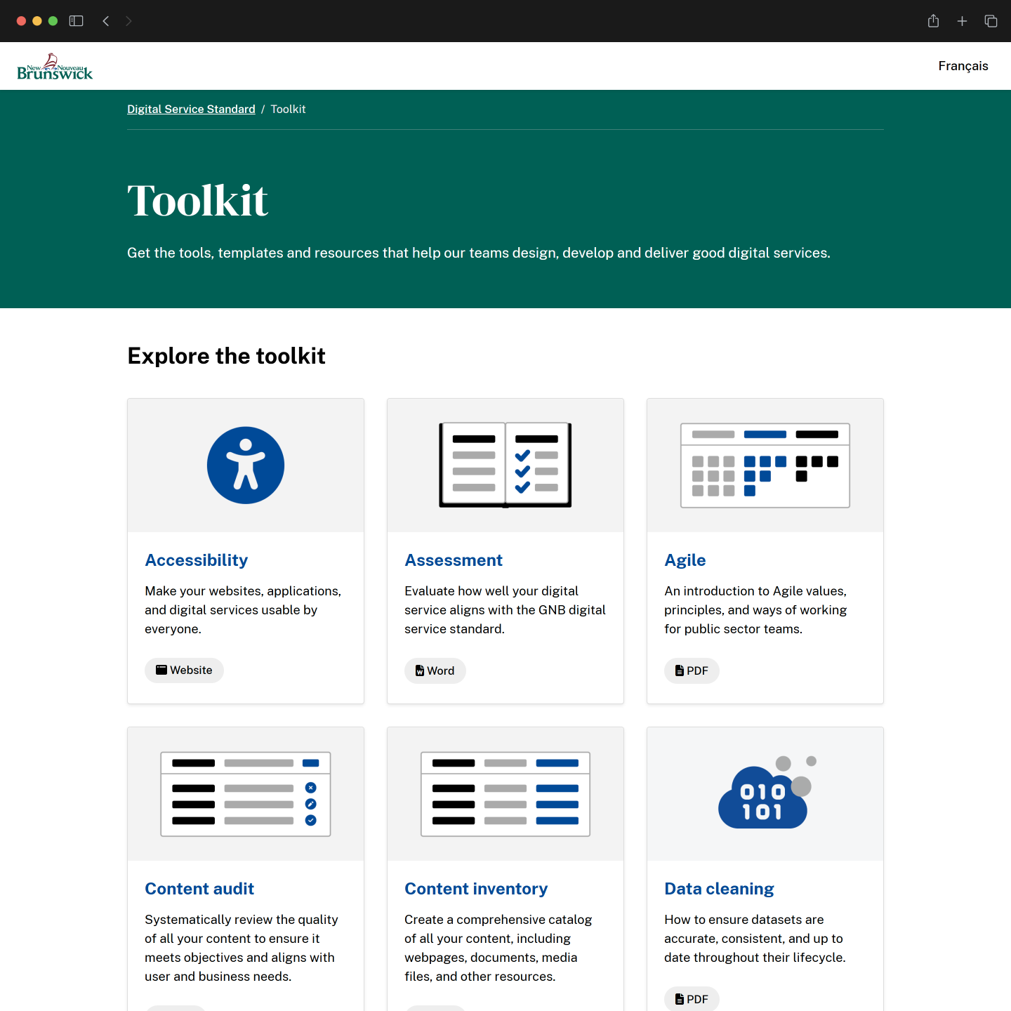 GNB Digital Service Standard Toolkit